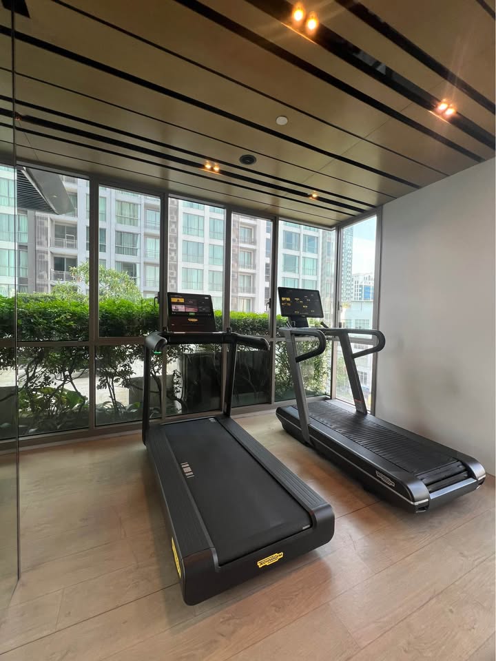 Elegant 3-bedroom condo in Quattro By Sansiri, Bangkok, featuring modern interiors and panoramic city views.