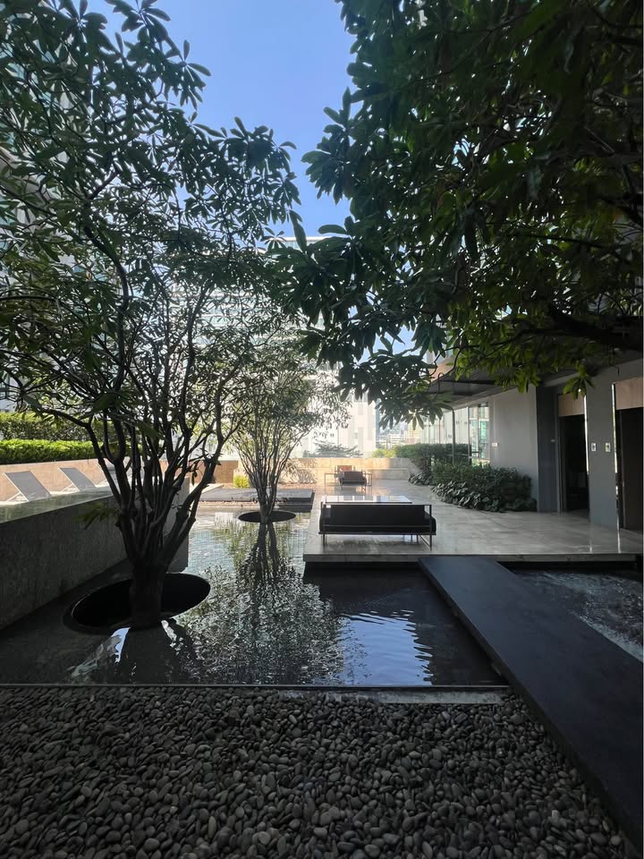 Elegant 3-bedroom condo in Quattro By Sansiri, Bangkok, featuring modern interiors and panoramic city views.