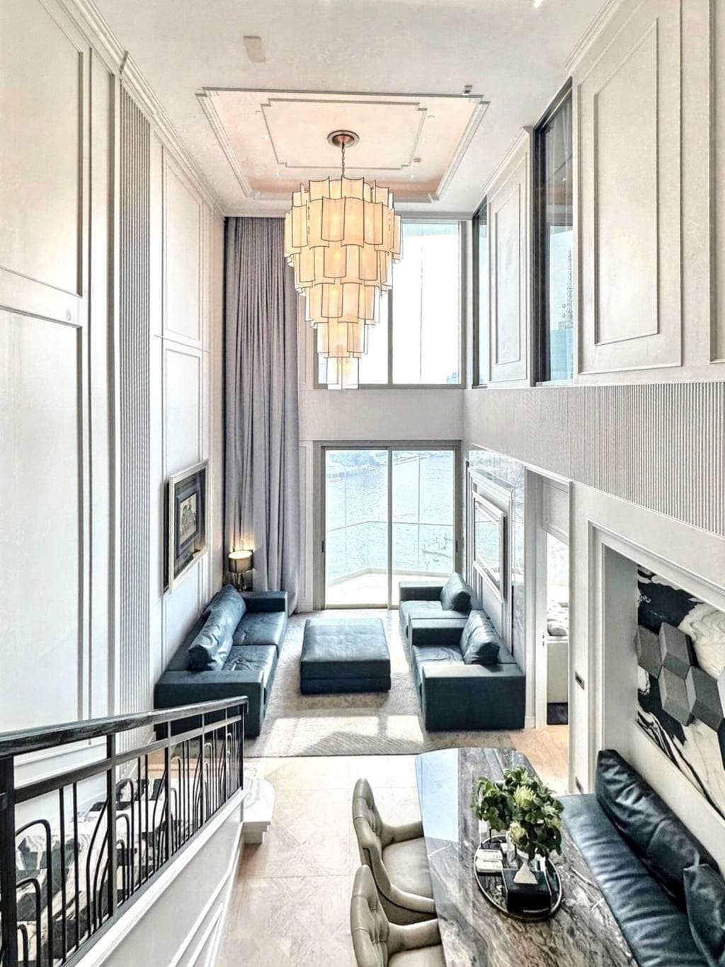 2-Bed, 2-Bath, 379 sqm Condo at The Residences Mandarin Oriental for Rent, ฿260,000/month, Saphan Taksin BTS, Luxury Living in Bangkok