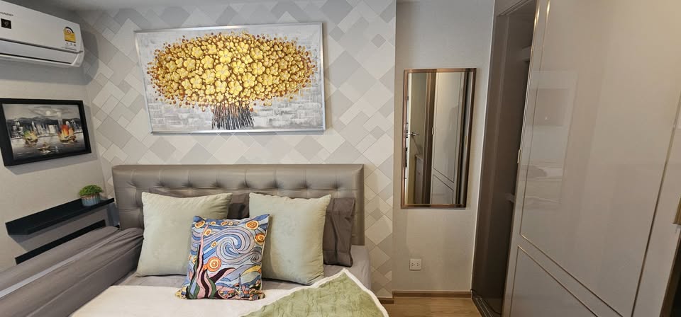 2-Bedroom, 1-Bathroom Condo at LIFE Rama 4-Asoke, 48.5 sqm, for Rent ฿43,000/month, 450m to MRT Queen Sirikit, City Views, Fully Furnished