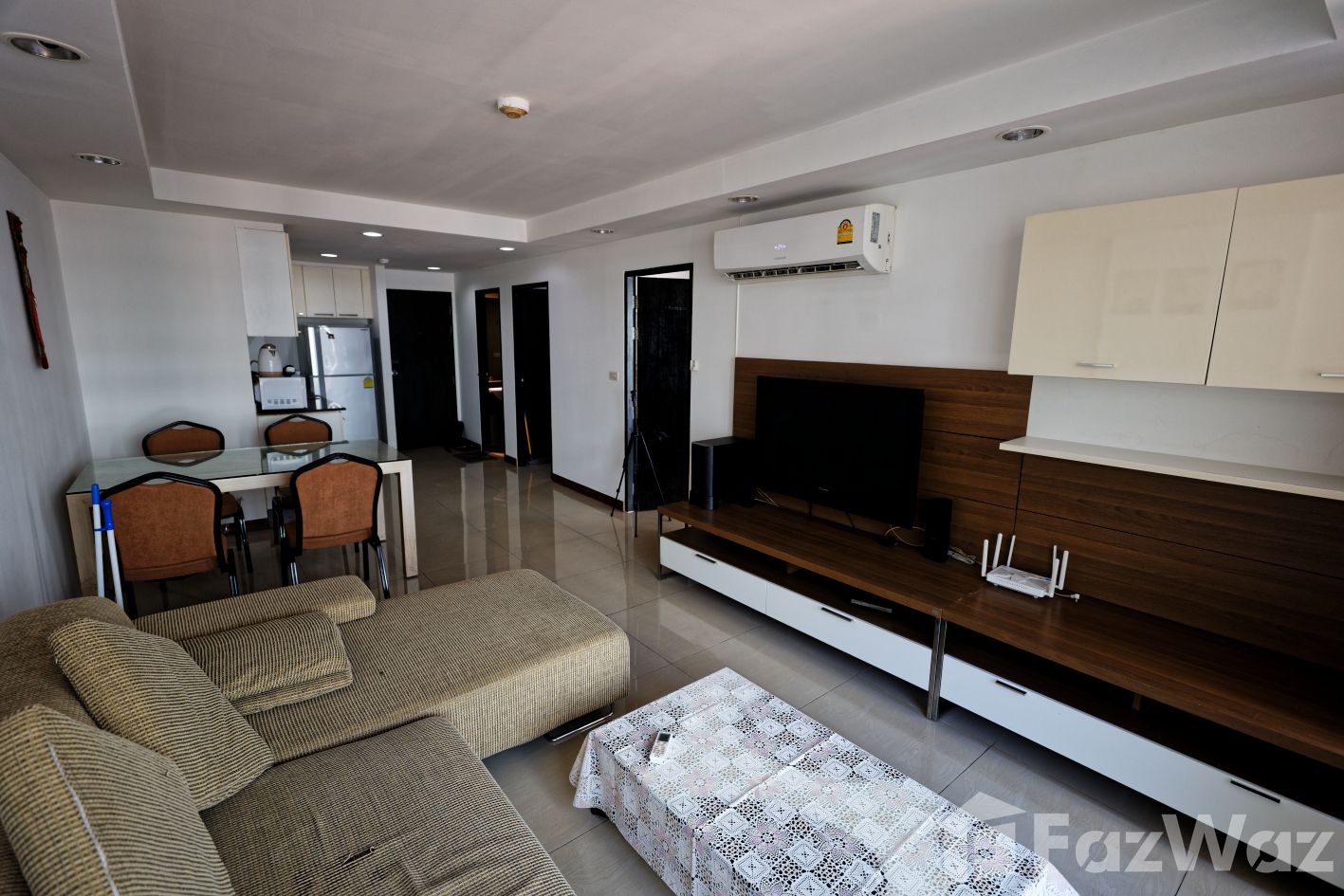 2 Bedrooms, 2 Bathrooms, 76 sqm condo at The Kris 2 Ratchada 17 for sale at ฿4,550,000. Modern amenities, great location in Din Daeng, Bangkok. Perfect for investment.