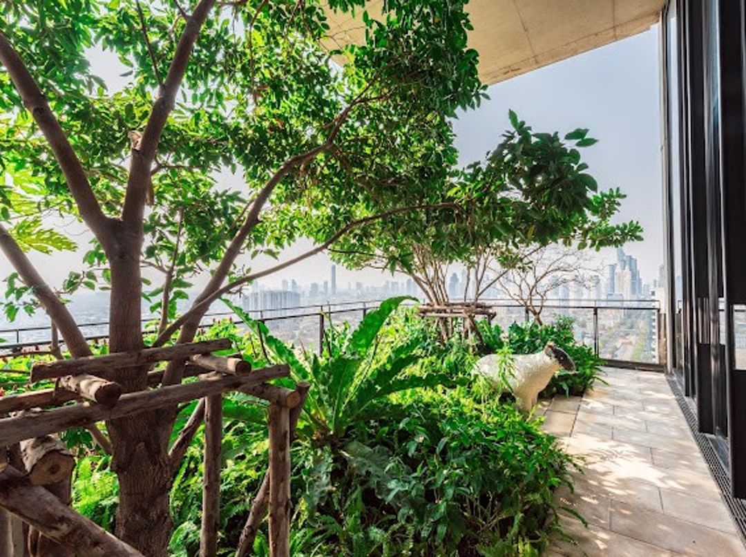 Luxurious 5-bed 4.5-bath 562.35 sqm duplex at Windshell Naradhiwas. High-floor loft-style living with private elevator. Contact us today!