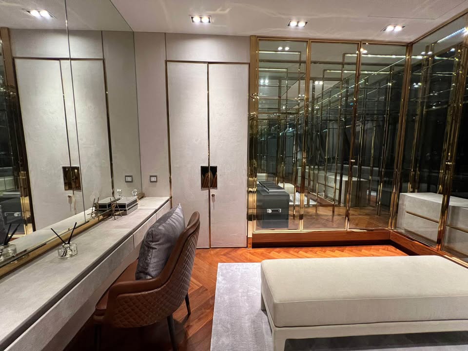 Luxury 3-bed 4-bath 297 sqm condo at MARQUE Sukhumvit with private pool, maid's room, and 4 parking spaces for rent at 700,000 THB monthly near Phrom Phong BTS.
