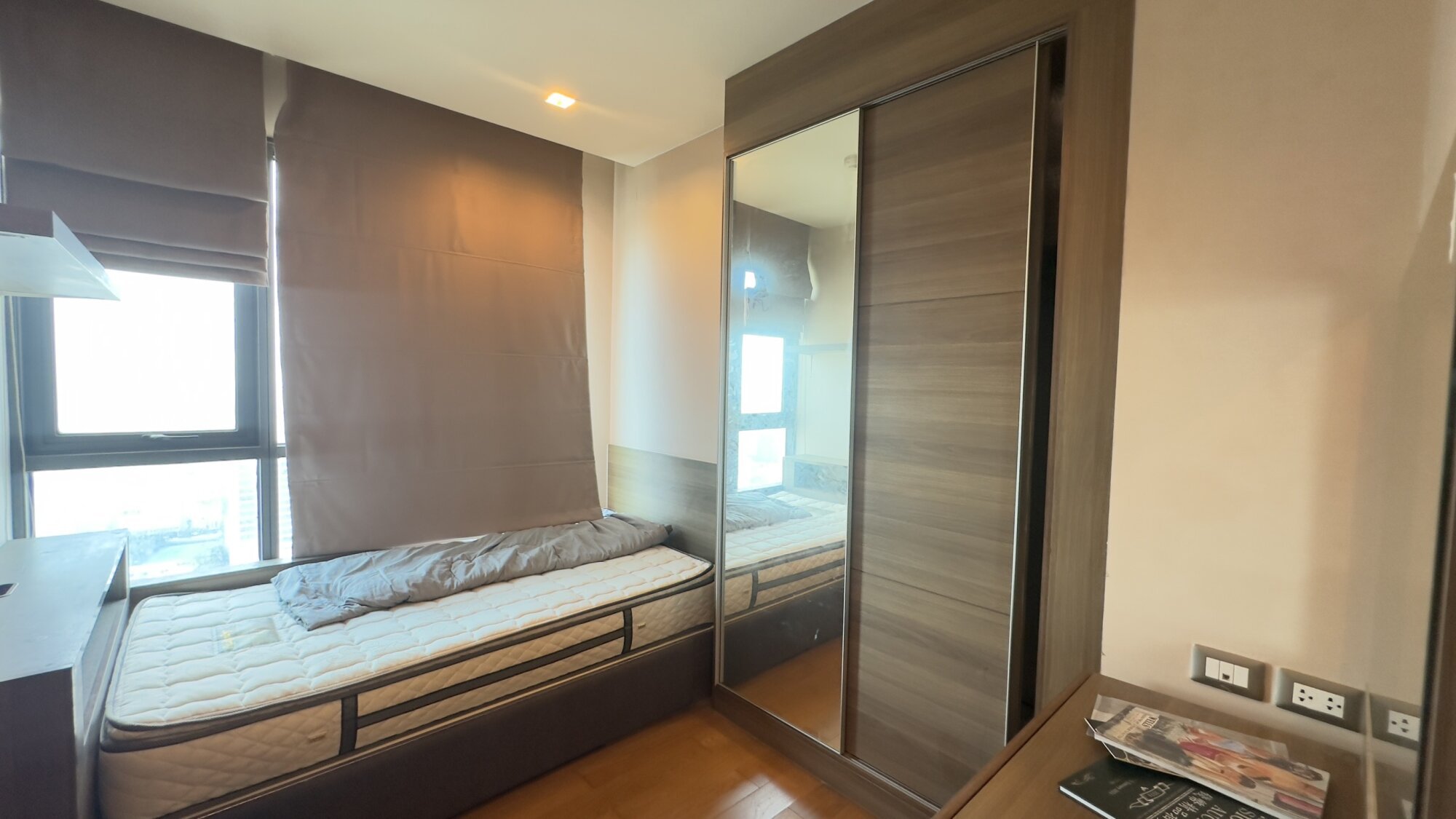 Luxury 2-bedroom condo at The Address Sathorn, 75 sqm, 36th floor, near BTS Chong Nonsi. Rent at 55,000 THB/month. Fully furnished with top amenities.