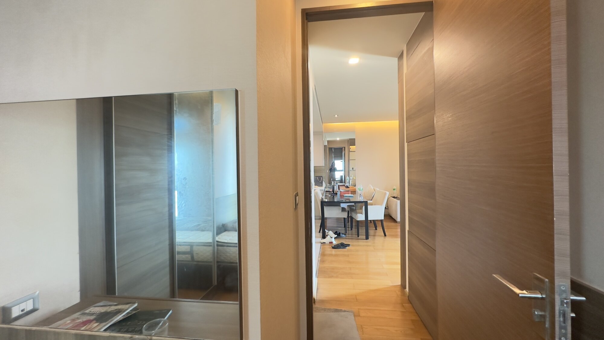 Luxury 2-bedroom condo at The Address Sathorn, 75 sqm, 36th floor, near BTS Chong Nonsi. Rent at 55,000 THB/month. Fully furnished with top amenities.
