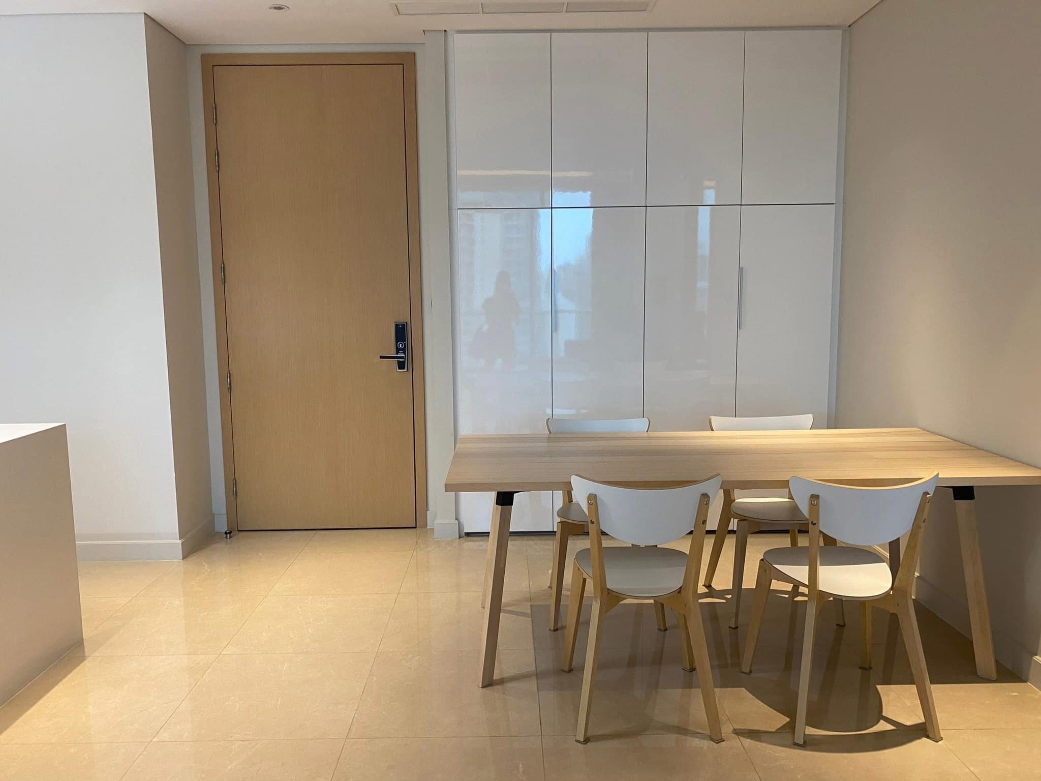 2-Bedrooms 2-Bathrooms 114 sqm condo at Sindhorn Residence for Rent 125,000 THB/Month or For Sale 28.9M THB. Prime Langsuan location, 3m ceilings, garden views.