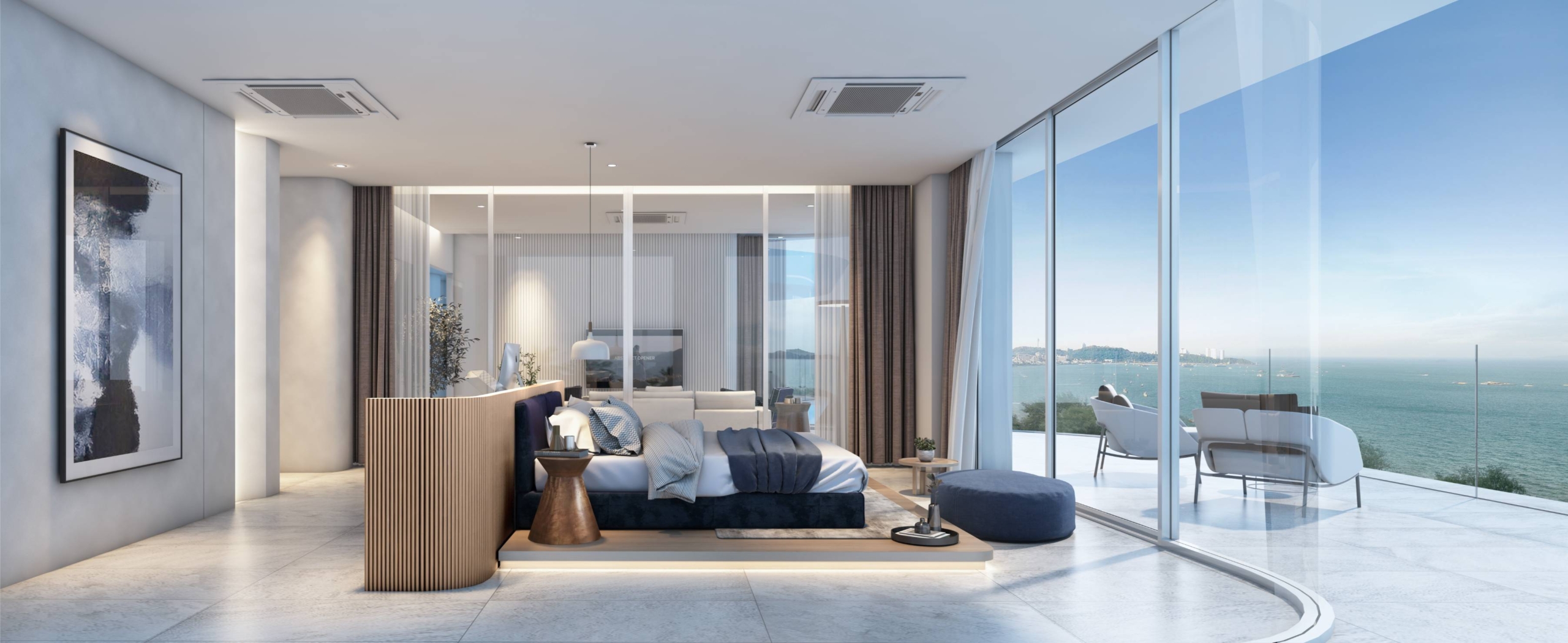 Ultra-luxury 5-bedroom 449 SQ.W. beachfront villa at ASONGKHAI for sale 415M THB. Private infinity pool, direct beach access, panoramic sea views. Exclusive property!