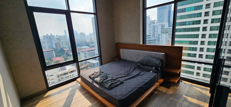 2-Bedroom, 1-Bathroom Condo for Rent at The Lofts Asoke, 75 sqm, ฿65,000/month, Fully Furnished, Near Phetchaburi MRT, Modern Living in Sukhumvit 21, Available Now.