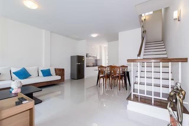 4-Bed 2-Bath 250 sqm Garden Square Sukhumvit 77 Townhome near BTS On Nut for Rent 85,000 THB