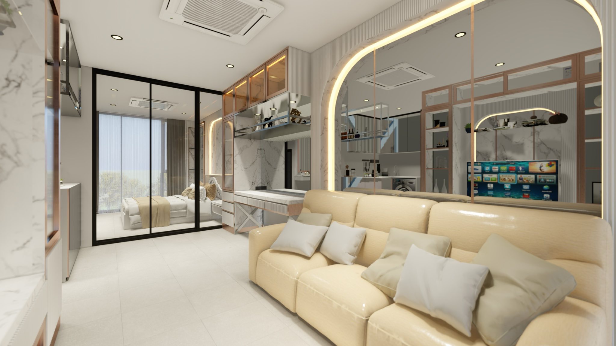 1-Bed 1-Bath 45 sqm Supalai Icon Sathorn Condo Near BTS Chong Nonsi for Rent 60K THB