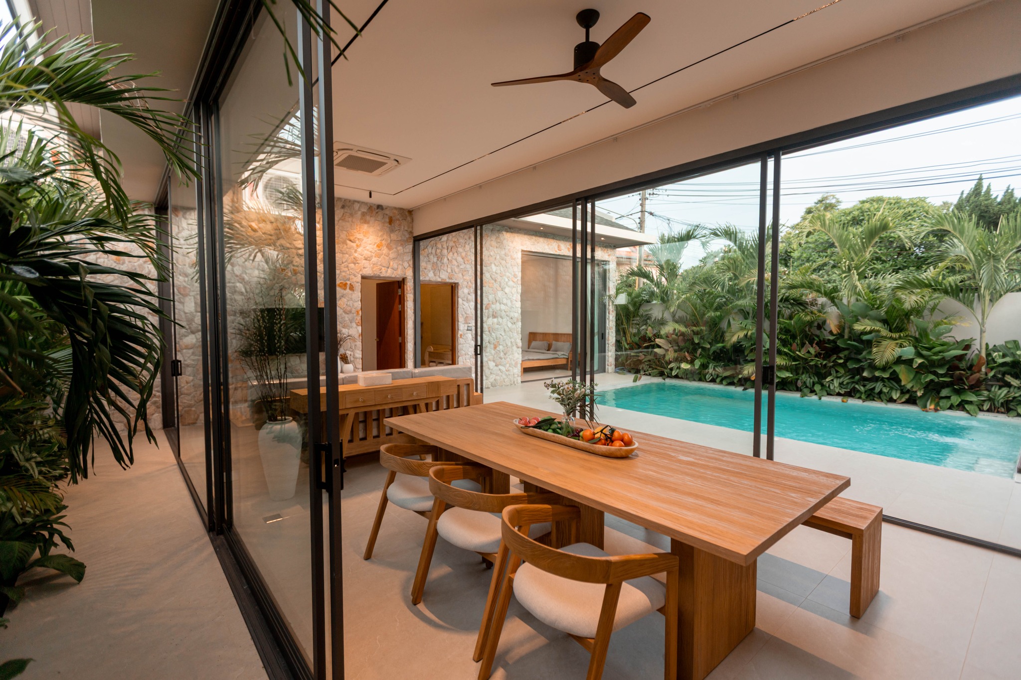 3-Bed 4-Bath 304 sqm Villa at POOL VILLA Pattaya near U-Tapao Airport for Sale 9.85M THB