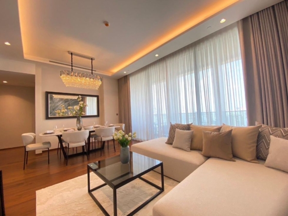 2 Bedrooms, 2 Bathrooms 102sqm 29th Flr The Estelle Phrom Phong For Rent