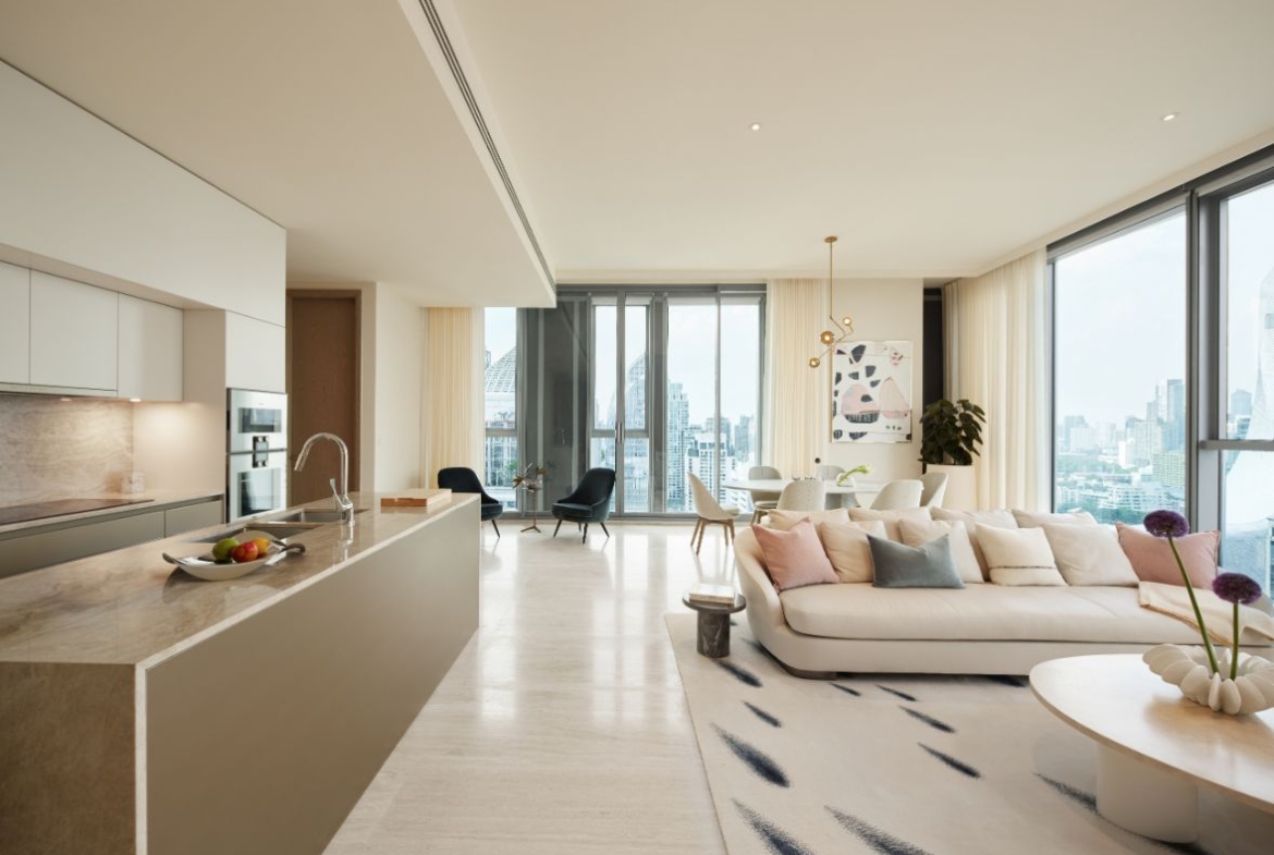 3 Bedrooms, 3 Bathrooms 436 sq.m. (Only 1 unit left on the 31st floor with Fully-Furnished For Sale 436 MB