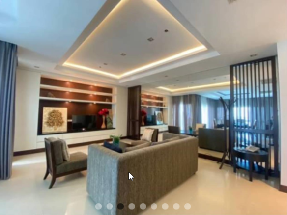 3 Bedrooms 4 Bathrooms Size 220sqm. Royal Residence Park for Rent