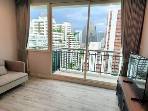 Newly renovated 1-bedroom unit at Wind Sukhumvit For rent