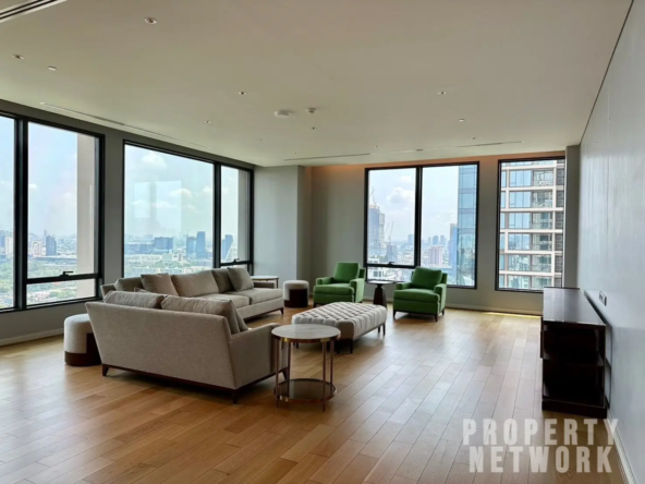 3 bedrooms 3 bathrooms sindhorn residence for rent sale