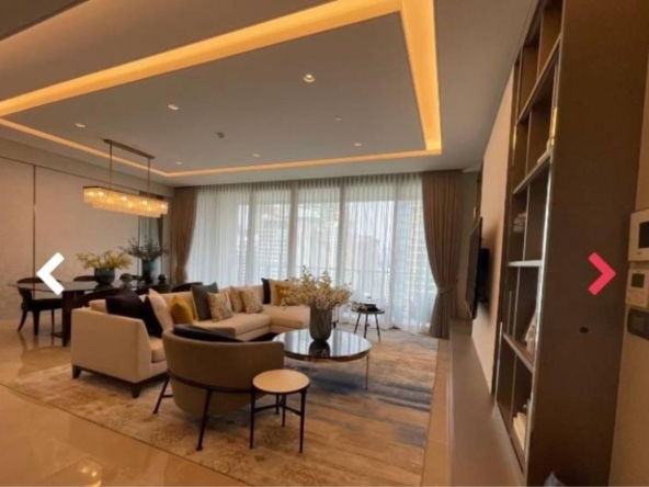 3 bedrooms 4 bathrooms sindhorn residence for rent sale