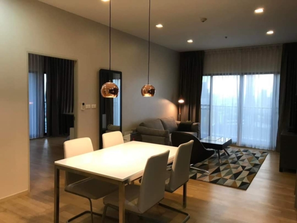 2 Bedrooms, 2 Bathrooms 88 sqm size 20th Flr Noble Reveal For Rent 65,000THB