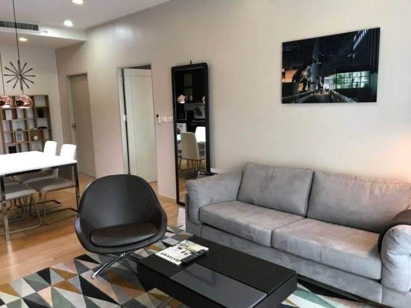 2 Bedrooms, 2 Bathrooms 88 sqm size 20th Flr Noble Reveal For Rent 65,000THB