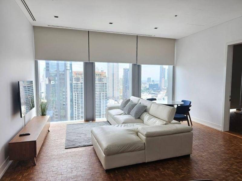 2 Bedrooms, 2 Bathrooms 143 sqm size The Ritz - Carlton Residences at MahaNakhon For Rent 150,000THB