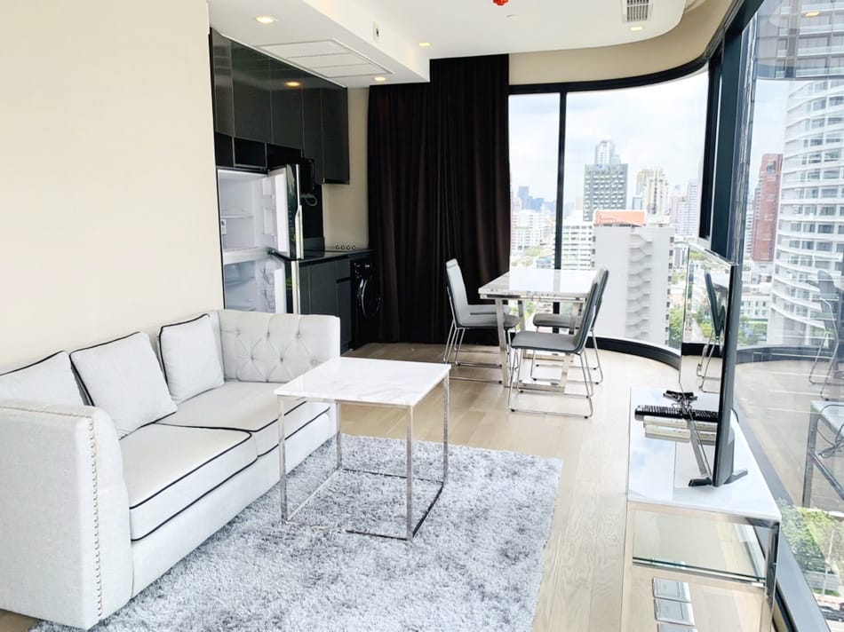 2 bedrooms, 2 bathrooms 63sqm size Ashton Asoke For Rent Negotiable Price at 65000thb