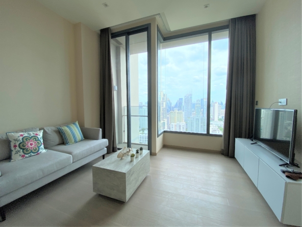 1 Bedroom, 1 Bathroom 48 sqm size The ESSE Asoke For Rent 40,000THB