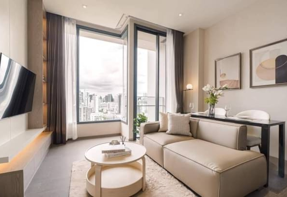 1 Bedroom, 1 Bedroom 47 sqm 22nd Flr The Esse Asoke For Rent