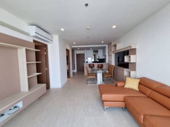 2 Bedrooms, 1 Bathroom 85sqm size at Sky Walk Condominium For Rent 45,000 THB/Month