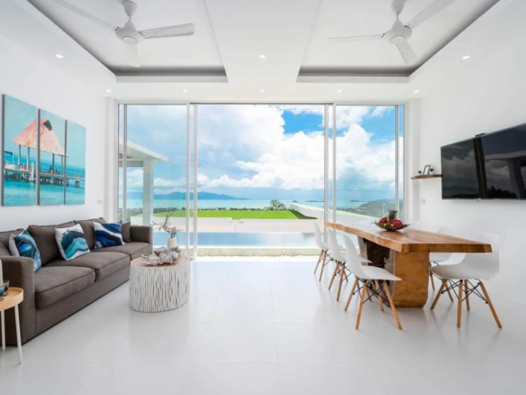 2 Bedrooms, 2 Bathrooms 145sqm @MODERN SEA VIEW VILLA LOCATED IN BOPHUT For Sale 13,900,000 THB
