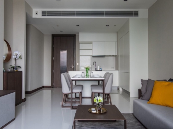 2BR/2BA 92 sqm 26th Flr @Q1 Sukhumvit Rent 100,000 THB/Month