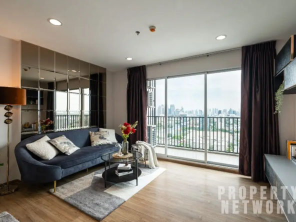 2-Bed, 2-Bath Condo for Sale at Fuse Chan-Sathorn, 56.67 sqm, ฿4.79M, 30th Floor with City Views, Near BTS Chong Nonsi – Perfect for Investment or Home