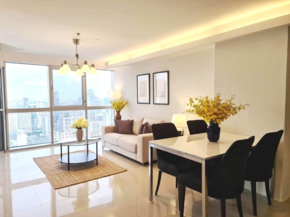 3-Bed, 3-Bath Condo for Rent at The Waterford Diamond Tower, 146 sqm, 79,000 THB/month, Near BTS PhromPong