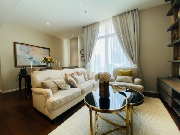 2-BR, 2-BTH Condo for Rent at THE DIPLOMAT 39, 92 sqm, ฿100,000/Month – Prime Sukhumvit Location Near BTS Phrom Phong, Fully Furnished