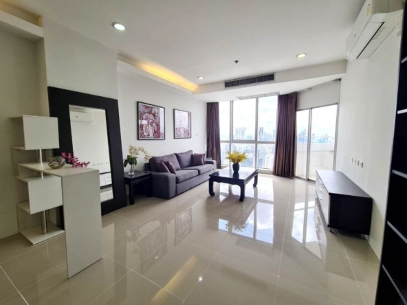 3-Bedroom, 3-Bathroom Condo at Waterford Diamond Tower, 146 sqm, ฿79,000/month, Near BTS Phrom Phong – For Rent