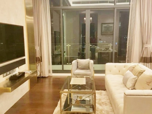 3BR, 4BTH Luxury Condo for Rent/Sale at The Diplomat 39, 152 sq.m., ฿180,000/month or ฿65M, Near BTS Phrom Phong, Fully Furnished, Panoramic Views.