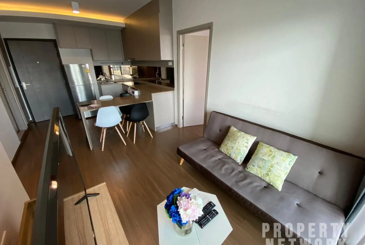 2-Bed, 2-Bath, 53sqm Ideo Sukhumvit 93 for Rent 29.8K/Month or Sale 8M, 250m to BTS Bang Chak, Fully Furnished, Modern Living in Phra Khanong, Bangkok.
