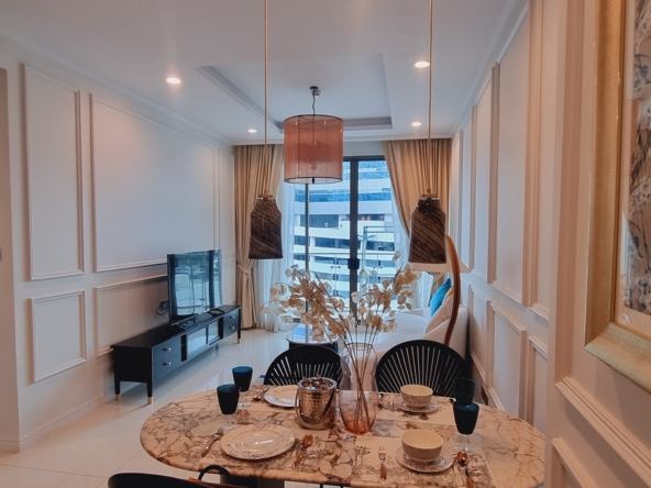 Rent a 2-bedroom condo at Supalai Oriental Sukhumvit 39 for 50,000 THB/month. Fully furnished, 99 sqm, with premium facilities near BTS Phrom Phong. Call now!