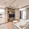Luxurious 1-bedroom, 1-bathroom condo at The Reserve Sukhumvit 61, 50 sqm, for rent at 55,000 THB. Prime location near BTS Ekkamai, fully furnished.