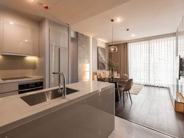 2-Bedroom, 2-Bath, 80sqm LAVIQ Sukhumvit 57, For Rent 100K, Near Thonglor BTS
