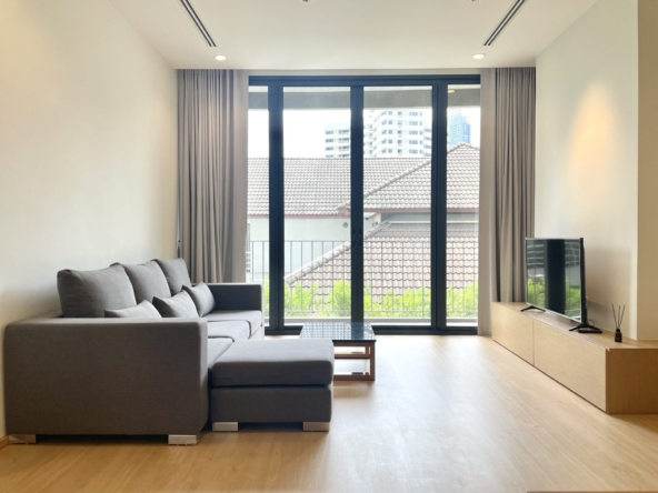2-Bed, 2-Bath, 98sqm Vana Residences Sukhumvit 26 for Rent 65K THB, Near BTS Promphong Station