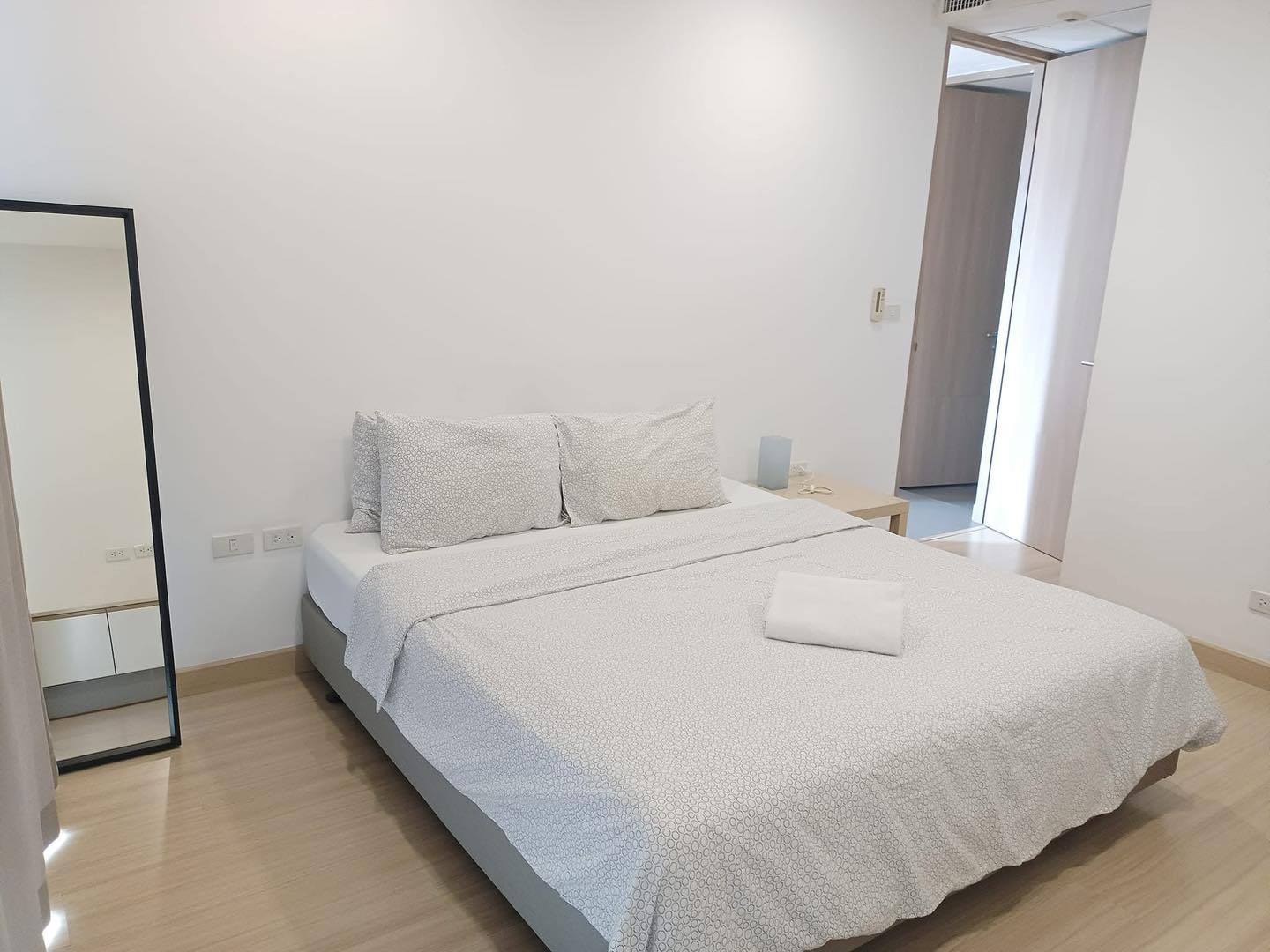 Spacious 2-bedroom, pet-friendly condo for rent at Mattani Suites. Fully furnished, 80 sqm, best amenities, near BTS and top attractions. Rent: 45,000 THB/month