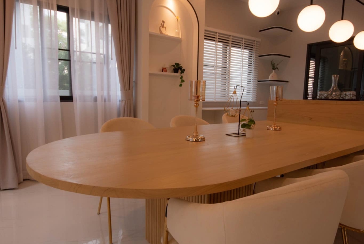 4-Bedroom, 5-Bathroom, 313 sqm House for Rent at The City Bangna - 180,000 THB/month, Near Bearing BTS