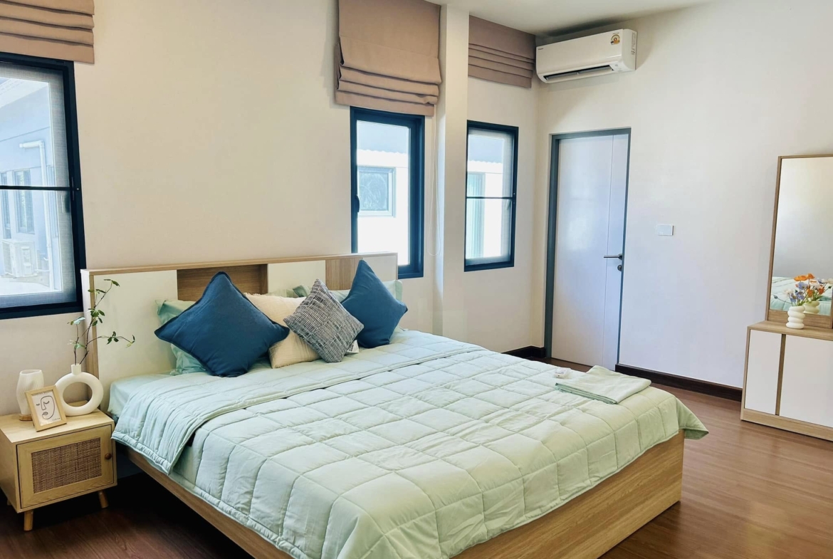 4-Bedroom, 5-Bathroom, 313 sqm House for Rent at The City Bangna - 180,000 THB/month, Near Bearing BTS