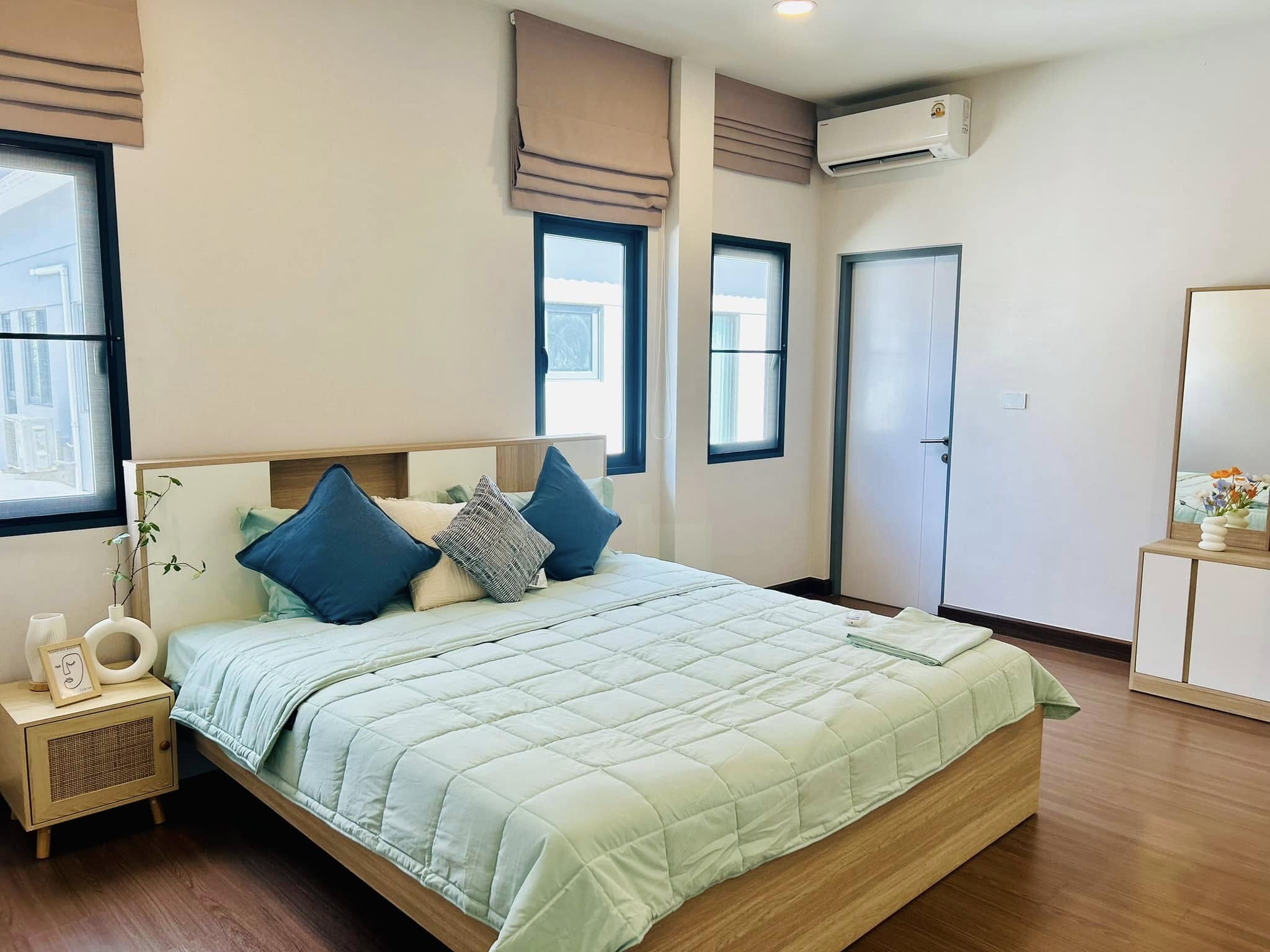 4-Bedroom, 5-Bathroom, 313 sqm House for Rent at The City Bangna - 180,000 THB/month, Near Bearing BTS