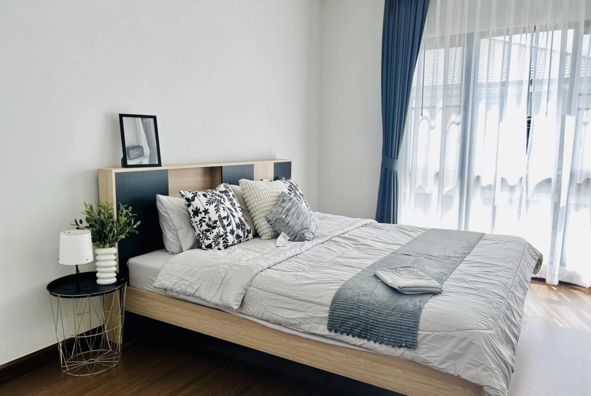 4-Bedroom, 5-Bathroom, 313 sqm House for Rent at The City Bangna - 180,000 THB/month, Near Bearing BTS