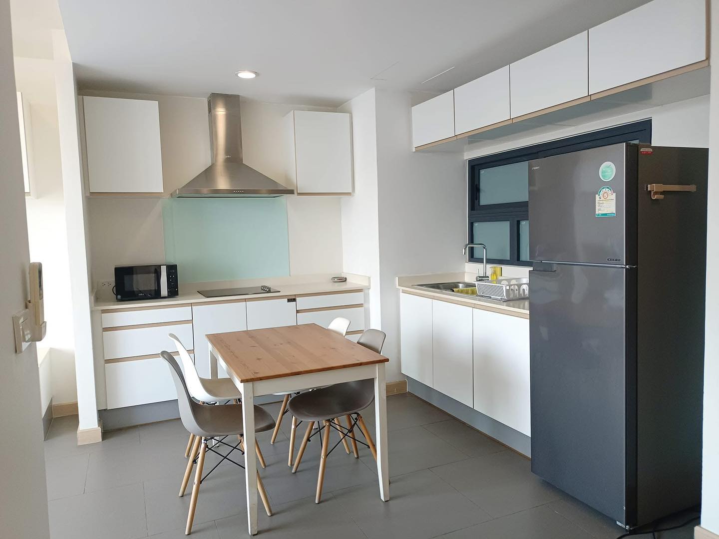 Spacious 2-bedroom, pet-friendly condo for rent at Mattani Suites. Fully furnished, 80 sqm, best amenities, near BTS and top attractions. Rent: 45,000 THB/month