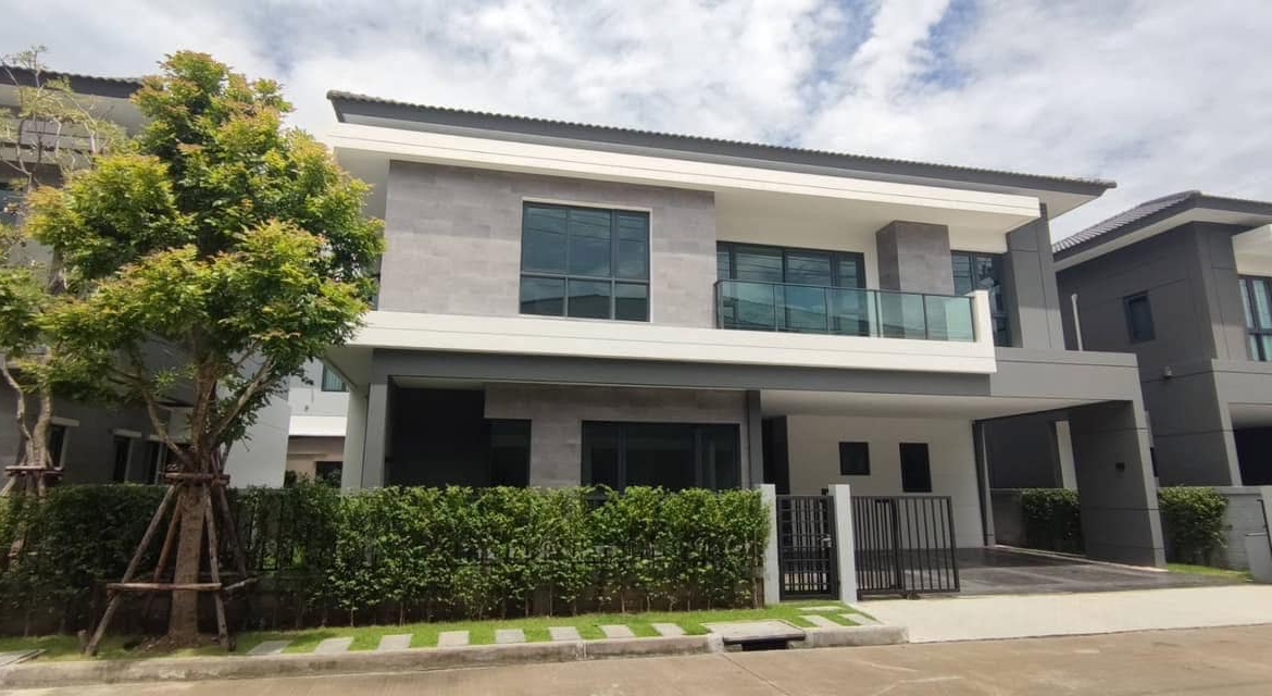 4-Bedroom, 5-Bathroom, 313 sqm House for Rent at The City Bangna - 180,000 THB/month, Near Bearing BTS