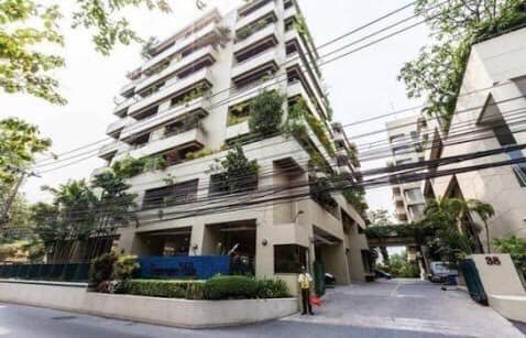 Spacious 3-bed, 2-bath condo, 142 sqm, newly renovated at Supreme Ville, Yen Akat. Peaceful living with premium amenities for 60K THB/month.