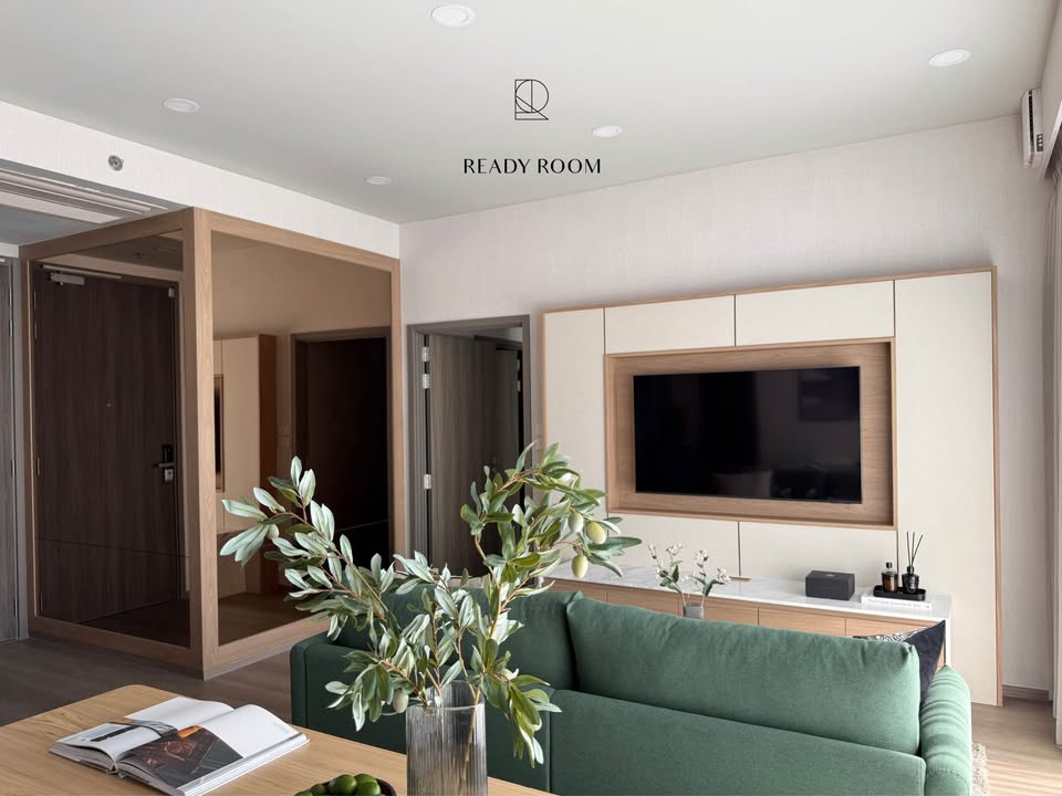 Modern 2-bedroom, 2-bathroom apartment at Whizdom The Forestias, 73 sqm, for rent at 70,000 THB/month. Prime location in Bang Kaeo, Samut Prakan, with top amenities.