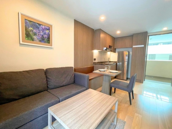 Modern 1-bedroom condo for rent at Art@Thonglor 25, 40.35 sqm, pet-friendly, fully furnished, near BTS Thonglor. Rent 30,000 THB/month. Perfect urban living!